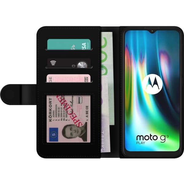 Kompatibel Tegnebogsetui til Motorola Moto G9 Play BTS