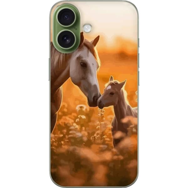 Kompatibel Mobilcover til Apple iPhone 17 Heste