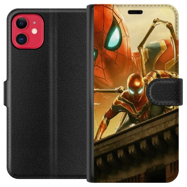 Kompatibelt Plånboksfodral till Apple iPhone 11 Spiderman