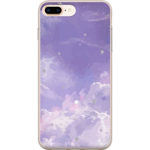 Kompatibelt Mobilskal till Apple iPhone 8 Plus Lila himmel