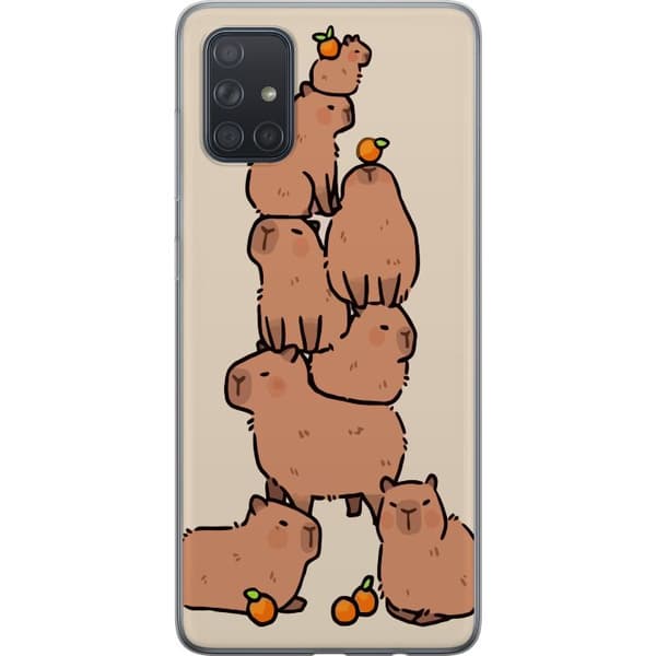 Kompatibelt Mobildeksel til Samsung Galaxy A71 Kapybara
