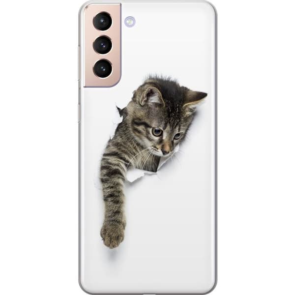 Kompatibel Mobilcover til Samsung Galaxy S21 Kat