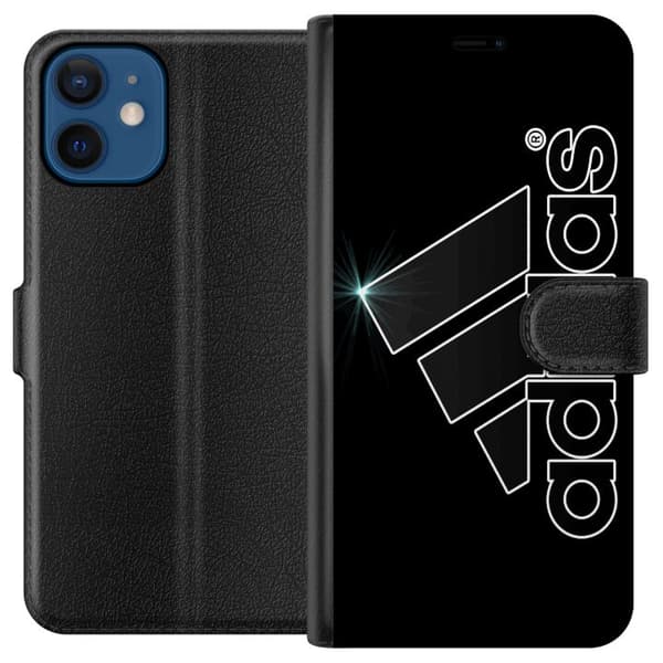 Kompatibel Tegnebogsetui til Apple iPhone 12 mini Adidas