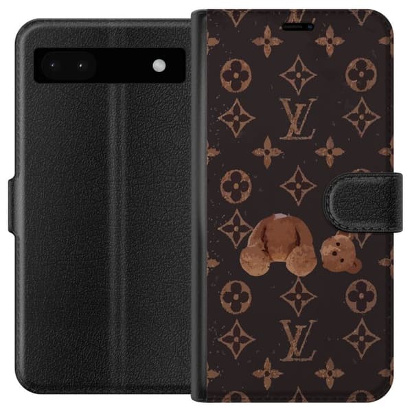 Kompatibelt Plånboksfodral till Google Pixel 6a Louis V Teddy Bear