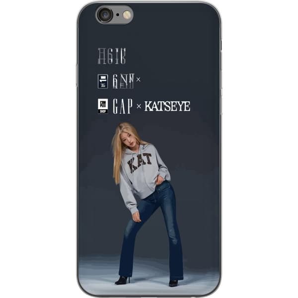 Yhteensopiva Puhelinkuori Apple iPhone 6 Plus KATSEYE blond modebild