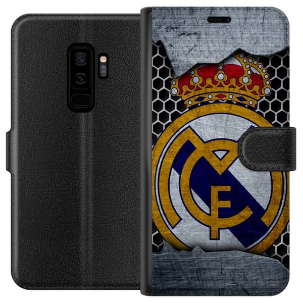 Kompatibelt Plånboksfodral till Samsung Galaxy S9+ Real Madrid