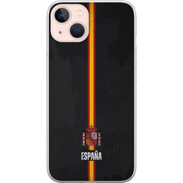 Kompatibelt Mobildeksel til Apple iPhone 13 Stilig design med Spanias flagg