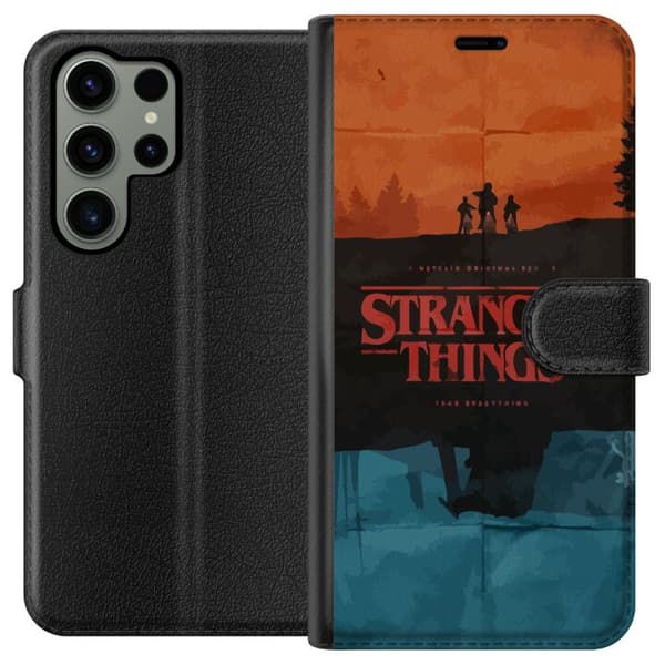 Kompatibel Tegnebogsetui til Samsung Galaxy S23 Ultra Stranger Things