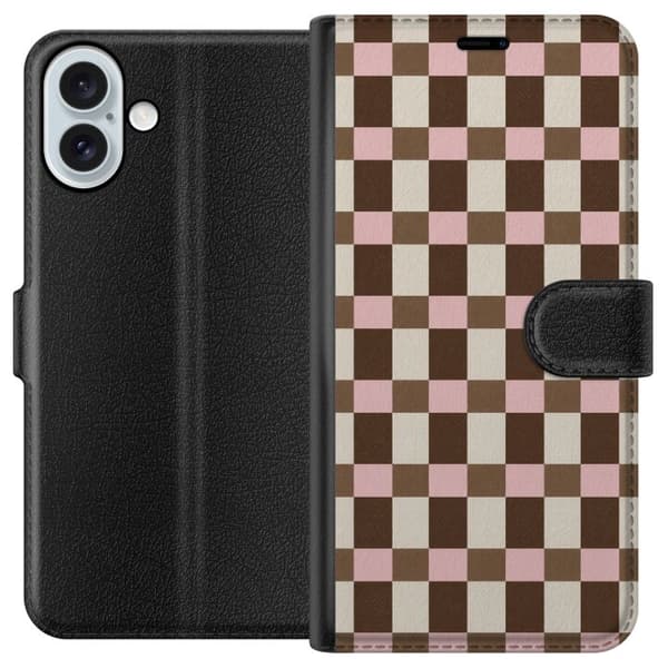 Yhteensopiva Lompakkokotelo Apple iPhone 16 Plus Mansikkamokka