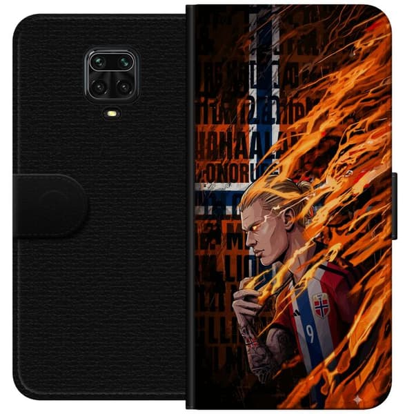 Kompatibel Tegnebogsetui til Xiaomi Redmi Note 9 Pro Dynamisk fodboldmotiv