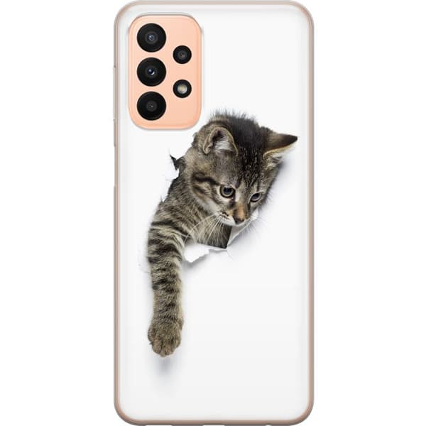 Kompatibel Mobilcover til Samsung Galaxy A23 Kat
