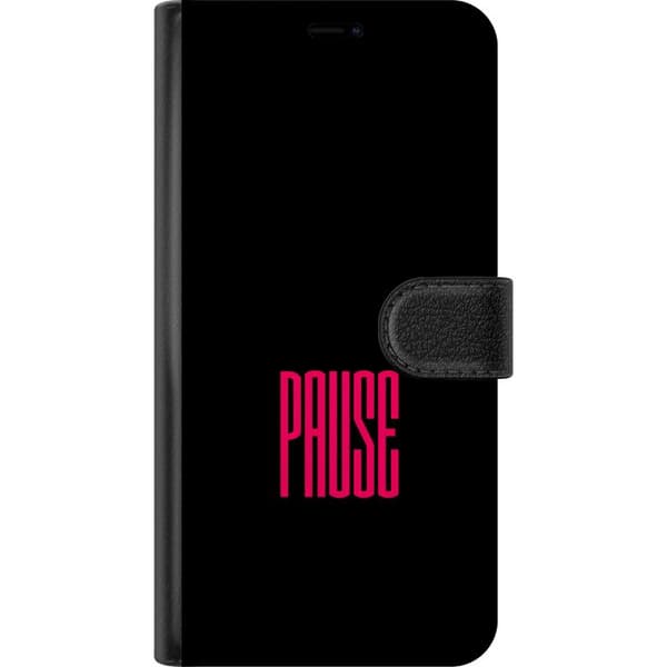 Kompatibel Tegnebogsetui til Huawei Mate 20 Pro Pause text