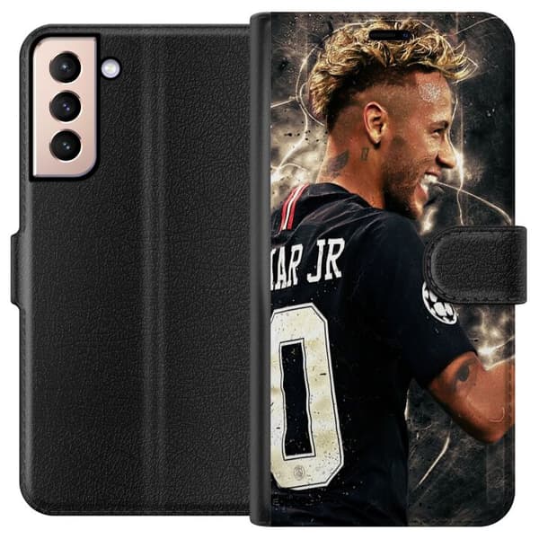 Kompatibelt Lommeboketui til Samsung Galaxy S21 Neymar