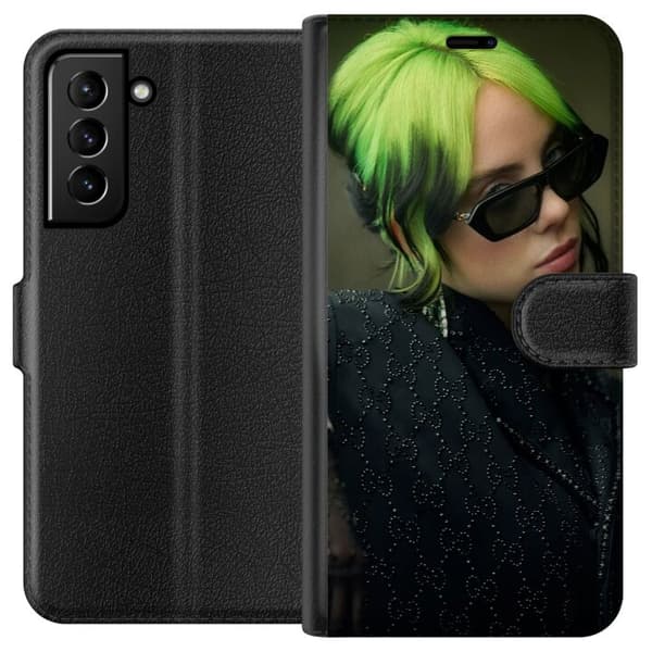 Kompatibelt Plånboksfodral till Samsung Galaxy S21+ 5G Billie Eilish