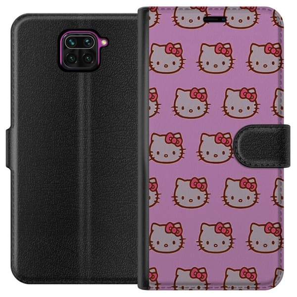 Kompatibelt Lommeboketui til Xiaomi Redmi Note 9 Hello Kitty