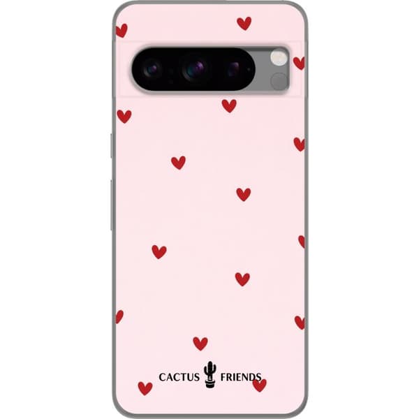 Kompatibelt Mobilskal till Google Pixel 8 Pro Cactus and Friends – HeartSprinkle