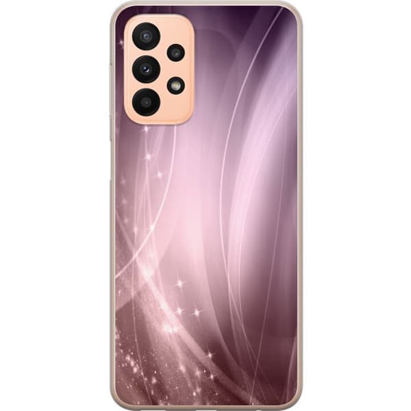 Kompatibelt Mobilskal till Samsung Galaxy A23 Rosa