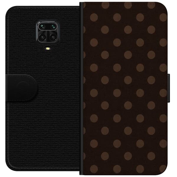 Kompatibelt Plånboksfodral till Xiaomi Redmi Note 9S Mocha Pop