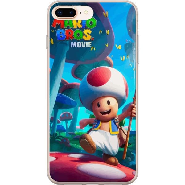 Kompatibelt Mobilskal till Apple iPhone 8 Plus Super Mario Bros