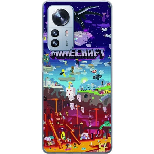 Kompatibel Mobilcover til Xiaomi 12 Pro Minecraft