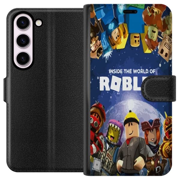 Kompatibel Tegnebogsetui til Samsung Galaxy S23 Roblox