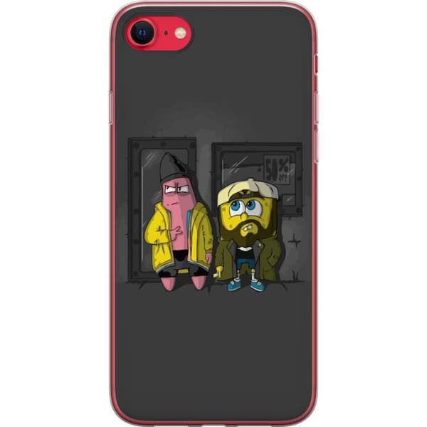 Kompatibelt Mobildeksel til Apple iPhone SE (2022) Spongebob