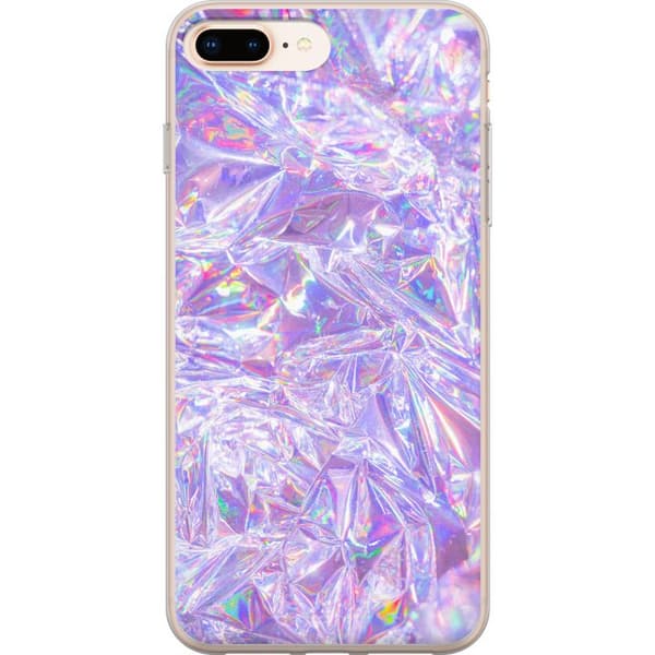 Kompatibelt Mobildeksel til Apple iPhone 8 Plus Holografiske diamanter