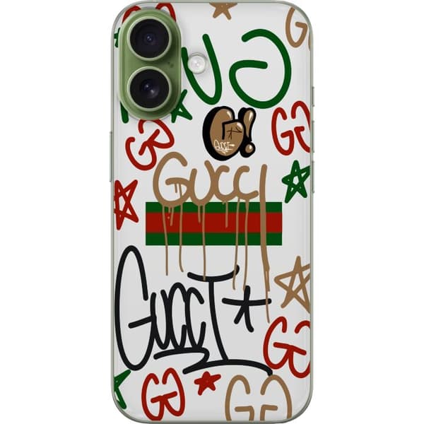 Kompatibelt Mobilskal till Apple iPhone 17 Guggi Graffiti