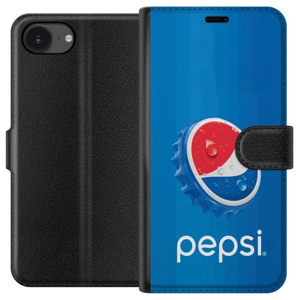 Kompatibelt Lommeboketui til Apple iPhone 16e Moderne drikke-inspirert design