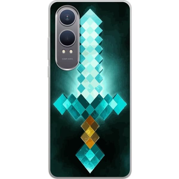 Kompatibelt Mobildeksel til OnePlus Nord CE4 Lite Minecraft sverd