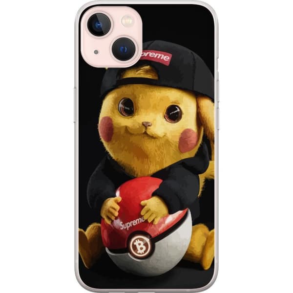 Kompatibelt Mobildeksel til Apple iPhone 13 mini Pikachu Supreme