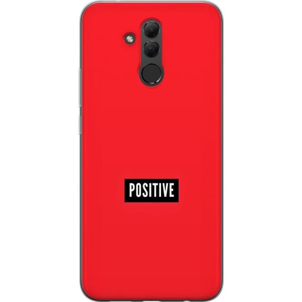 Kompatibel Mobilcover til Huawei Mate 20 lite Positive text