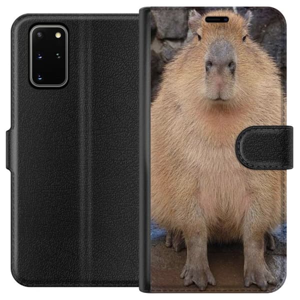 Kompatibelt Plånboksfodral till Samsung Galaxy S20+ Capybara