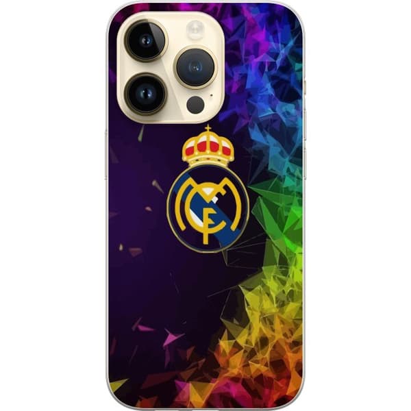 Kompatibel Mobilcover til Apple iPhone 14 Pro Real Madrid