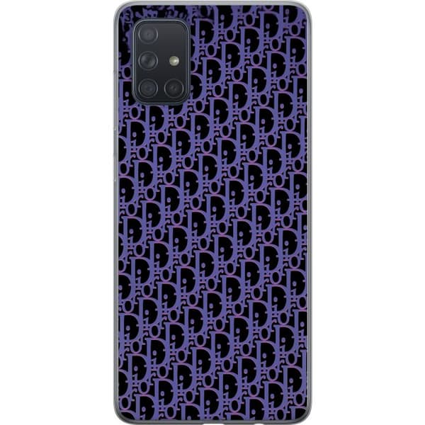 Kompatibelt Mobildeksel til Samsung Galaxy A71 Moderneluksuriøst monogram i stilrent design