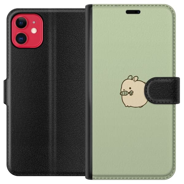 Kompatibelt Plånboksfodral till Apple iPhone 11 Bunny