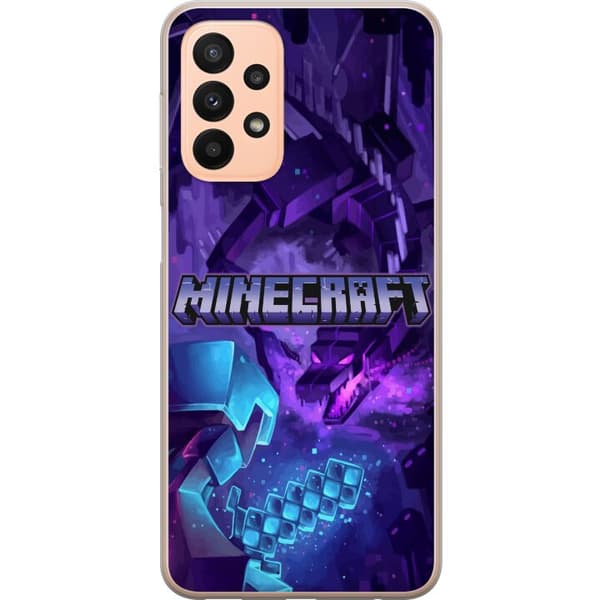 Kompatibel Mobilcover til Samsung Galaxy A23 Minecraft