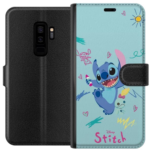 Kompatibelt Lommeboketui til Samsung Galaxy S9+ Stitch