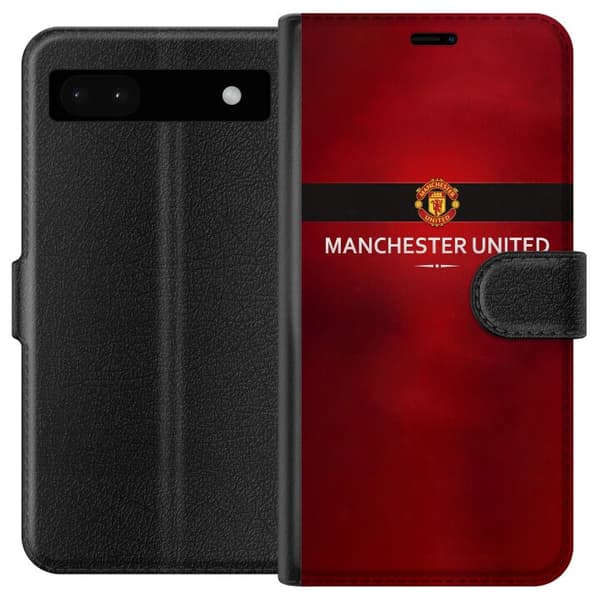 Kompatibel Tegnebogsetui til Google Pixel 6a Manchester United