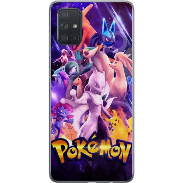 Kompatibelt Mobildeksel til Samsung Galaxy A71 Pokémon