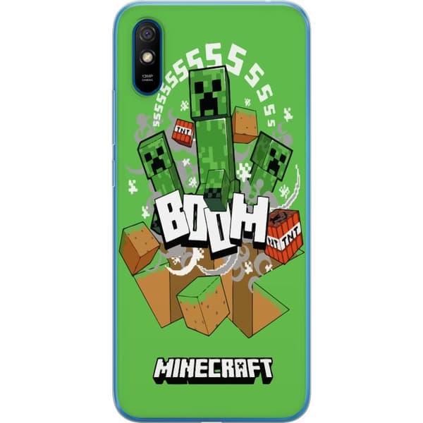 Kompatibelt Mobilskal till Xiaomi Redmi 9A Minecraft