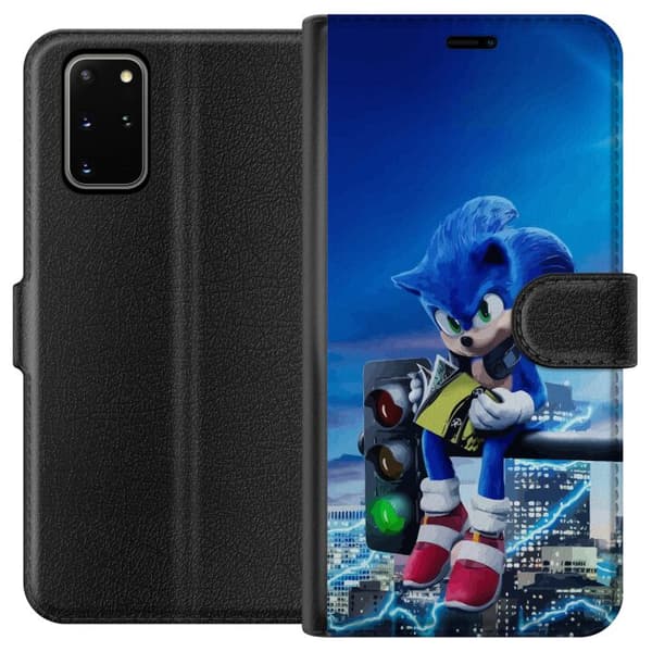 Kompatibelt Plånboksfodral till Samsung Galaxy S20+ Sonic the Hedgehog
