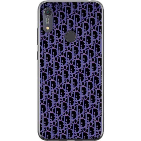 Kompatibelt Mobildeksel til Huawei Y6s (2019) Moderneluksuriøst monogram i stilrent design
