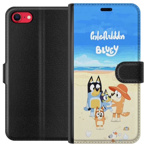 Kompatibelt Plånboksfodral till Apple iPhone 8 Bluey