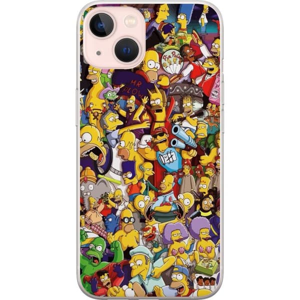 Kompatibelt Mobilskal till Apple iPhone 13 Simpsons