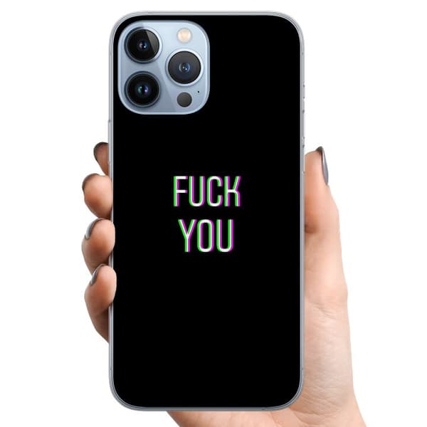 Kompatibelt Mobildeksel til Apple iPhone 13 Pro Max Faen deg