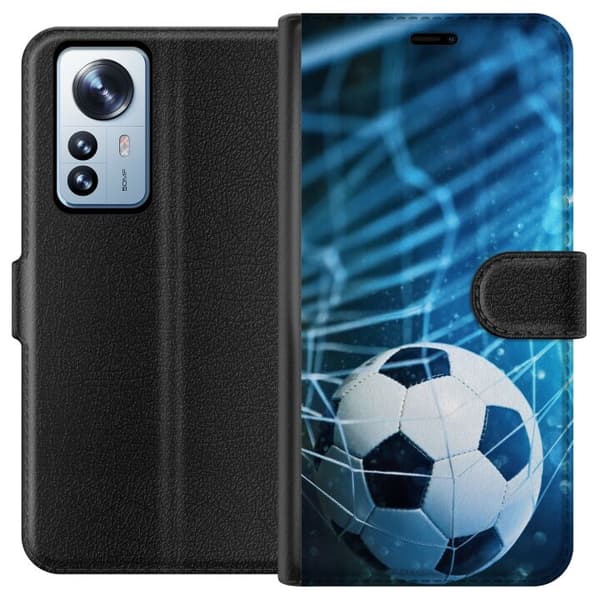 Kompatibel Tegnebogsetui til Xiaomi 12 Pro Fodbold