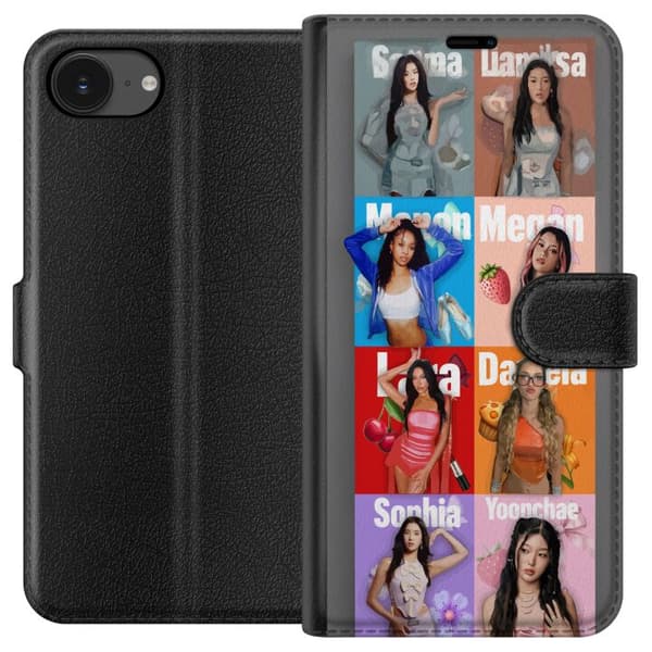 Kompatibel Tegnebogsetui til Apple iPhone 16e KATSEYE