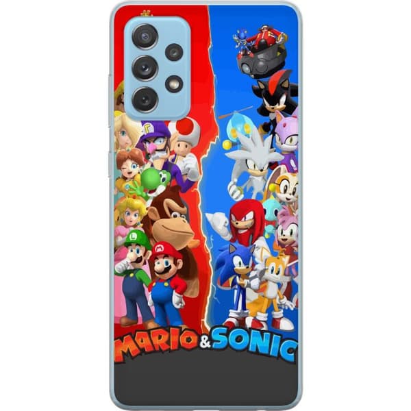 Kompatibelt Mobildeksel til Samsung Galaxy A52 5G Super Mario