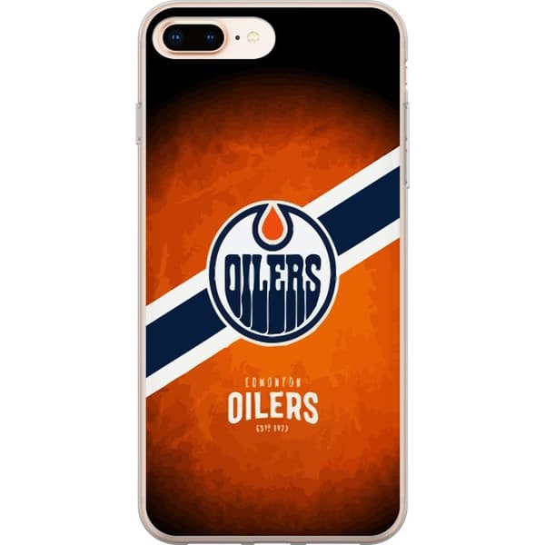 Kompatibelt Mobildeksel til Apple iPhone 8 Plus Edmonton Oilers (NHL)